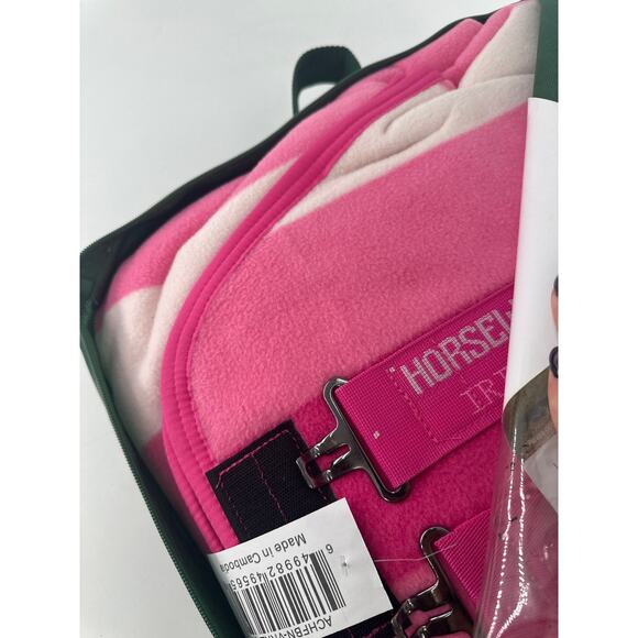 Horseware Witney Pink Newmarket Fleece Cooler Size 84 inch. New - Picture 7 of 9